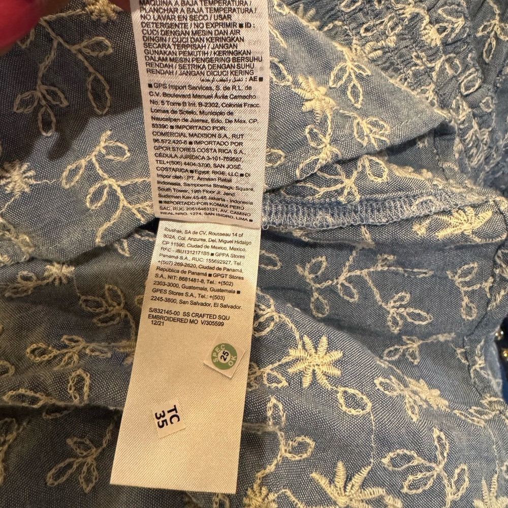 NWOT Old Navy Puff-Sleeve Tiered Mini Swing Dress Sz L - Picture 10 of 13